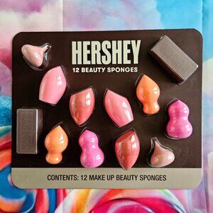 Hershey Limited Edition 12 Pack Beauty Blenders for Face Makeup